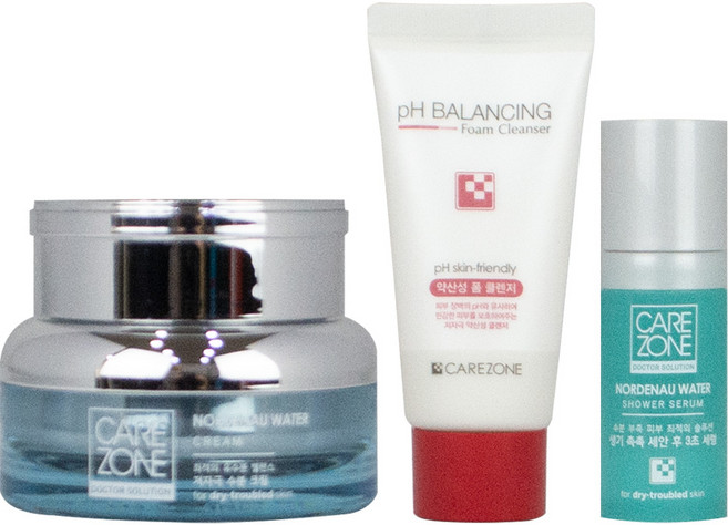 케어존 닥터솔루션 노르데나우 워터 크림, 50ml, 1개