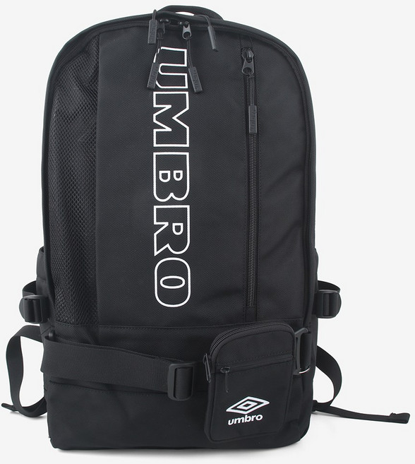 엄브로 빅 워딩 백팩 U0123CBP11-BLK 캐주얼 신학기 학생 학교 스포츠 남성 여성