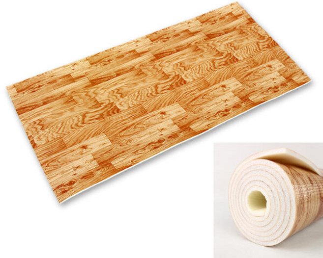 아트박스/금강 사계절 보온매트 발코니매트1mX2m 베란다 개별포장, 나무무늬