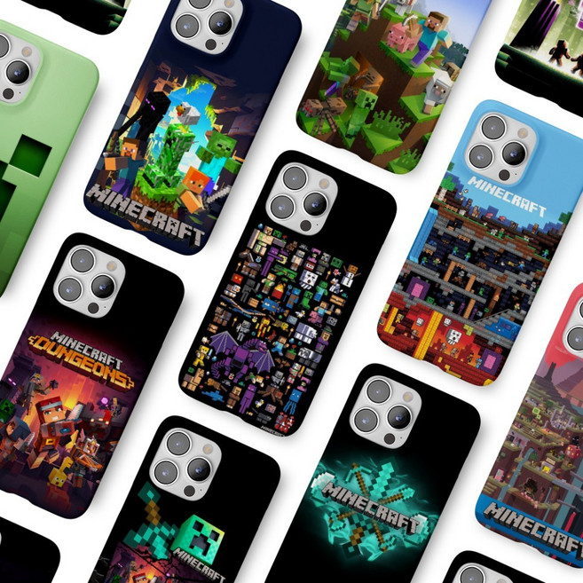 마인크래프트 케이스 갤럭시 Z플립1 Z플립2 Z플립3 Z플립4 Z플립5 Z플립6 Z플립7 지플립 제트플립