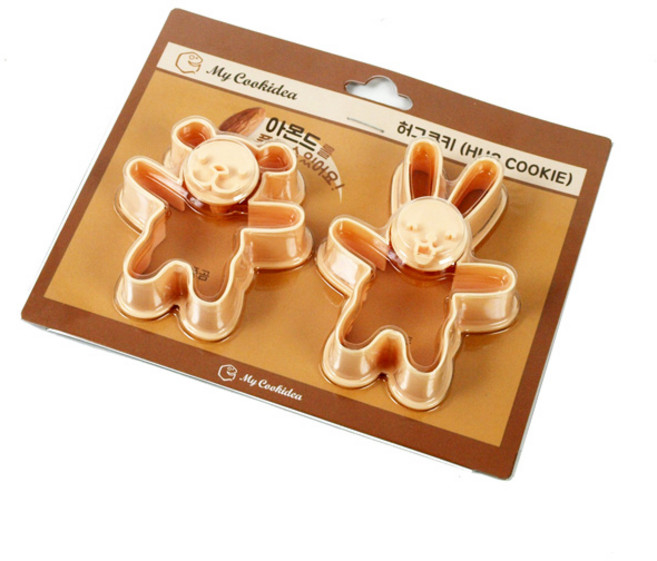 쿠킹스토리 허그 쿠키커터 2종 세트, 1개
