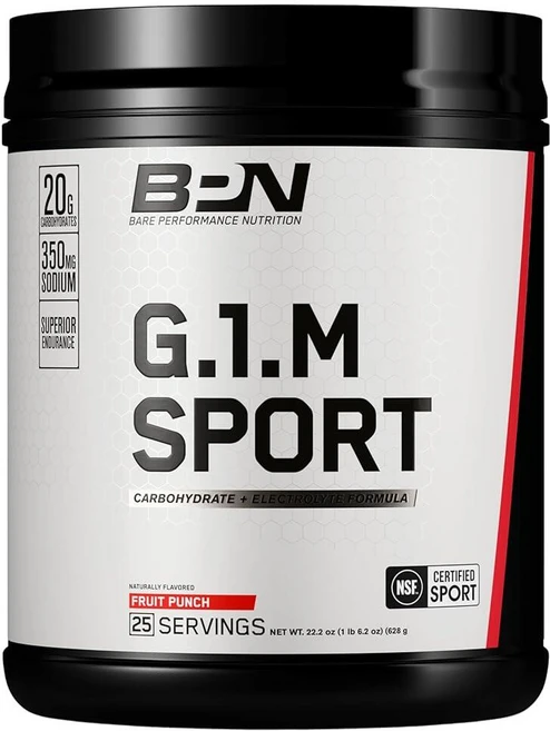 BARE PERFORMANCE NUTRITION BPN G.1.M Go One More Sport Endurance Training Fuel 우수한 탄수화물 및 전해질 파, BARE PERFORMANCE NUTRITION, BP, 1개, 620g - 쿠팡
