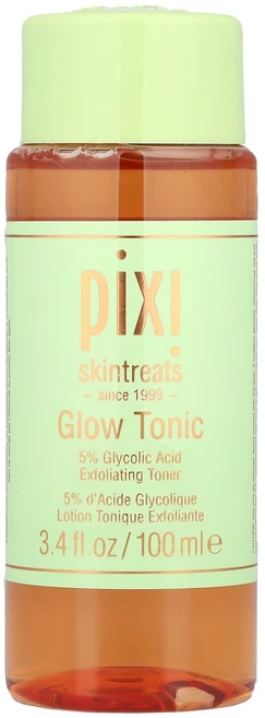 Pixi Beauty 스킨트리츠 글로우 토닉 각질 제거 토너 모든 피부 타입용 3.4 fl oz(100 ml) Beauty (픽시 뷰티), 100ml, 1개 - 쿠팡