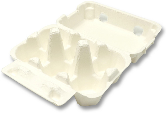 백색 6구 계란판 (밀폐형) 100개, 1개