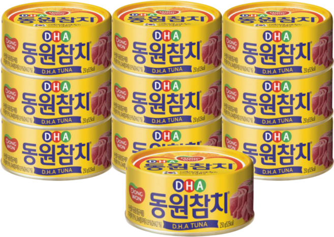동원F&B동원참치 DHA 250g x 10캔, 단일출판사, 단일저자