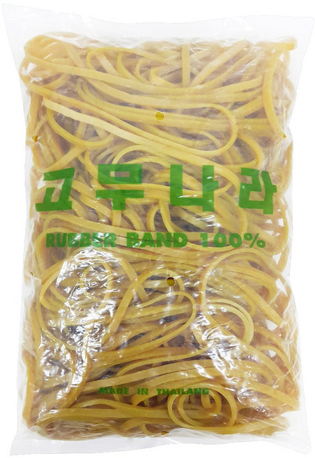 고무나라 고무밴드 1kg 150 x 5 mm, 1개