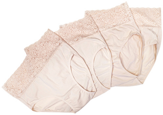 국산 여성 하이웨스트 4p 팬티 제이모던