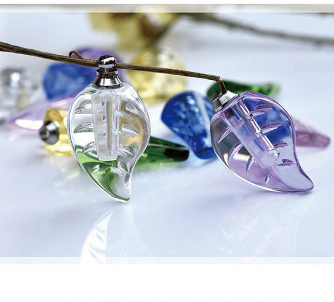 크리스탈 고급 향수 목걸이 5P 아로마 목걸이 향수 퍼퓸 펜던트