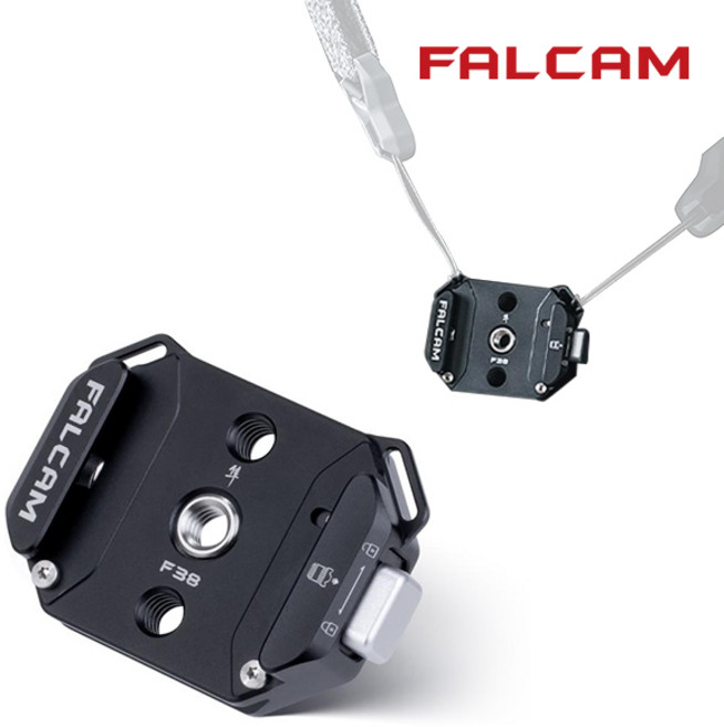 FALCAM 팔캠 FC4406 숄더스트랩 멀티홀 퀵릴리즈 베이스 F38, 1개