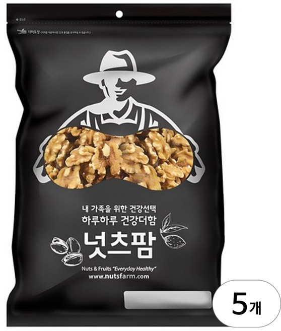 넛츠팜 호두, 1kg, 5개