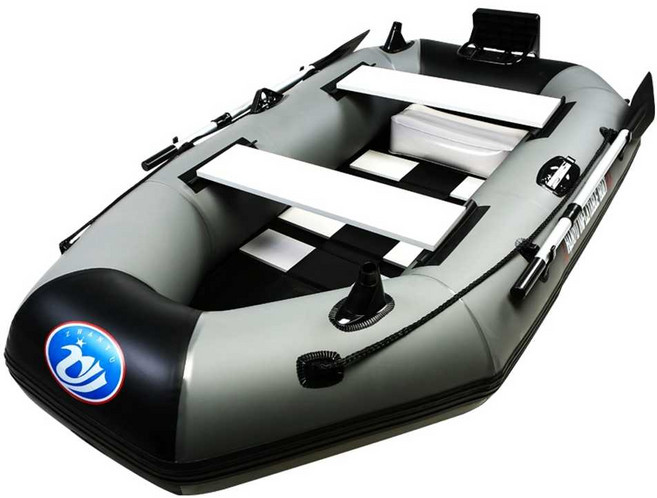 바다고무보트 에어보트 2인용 물놀이 3인용, 2.6m 표준 슬레이트 4-5인