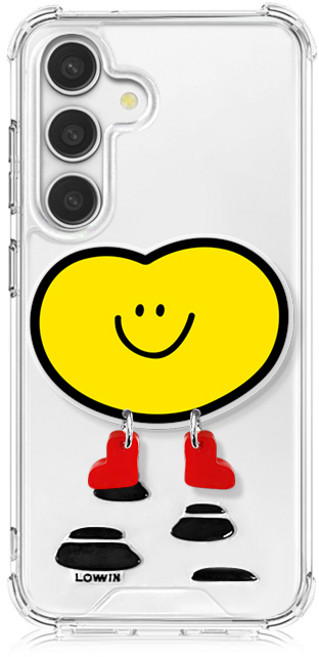 로윈 갤럭시 A24 A245 춘식이2 장화아크릴톡발자국 젤하드케이스