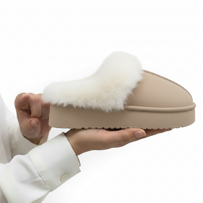 웨이즈온 여성 털슬리퍼 겨울 슬리퍼 털실내화 털신발