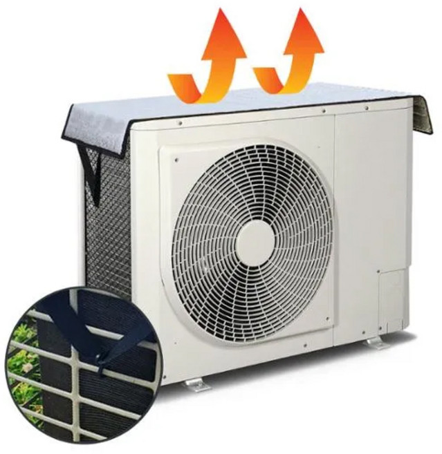 (주)에이스샵 실외기 보호덮개 과열방지 열차단 절전 커버, 1개, 실외기보호덮개