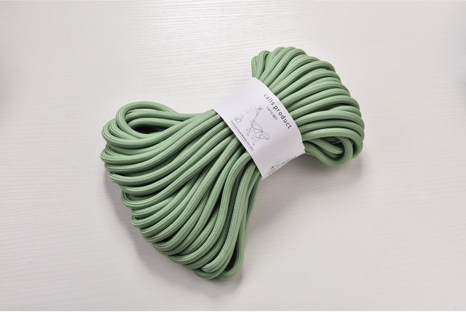 8.0mm 50yard 굵은 촘촘 고급 우동실 청키스트링 소프트 폴리에스터 우동끈 리드줄 로프 굵은 폴리실, No.3, 1개