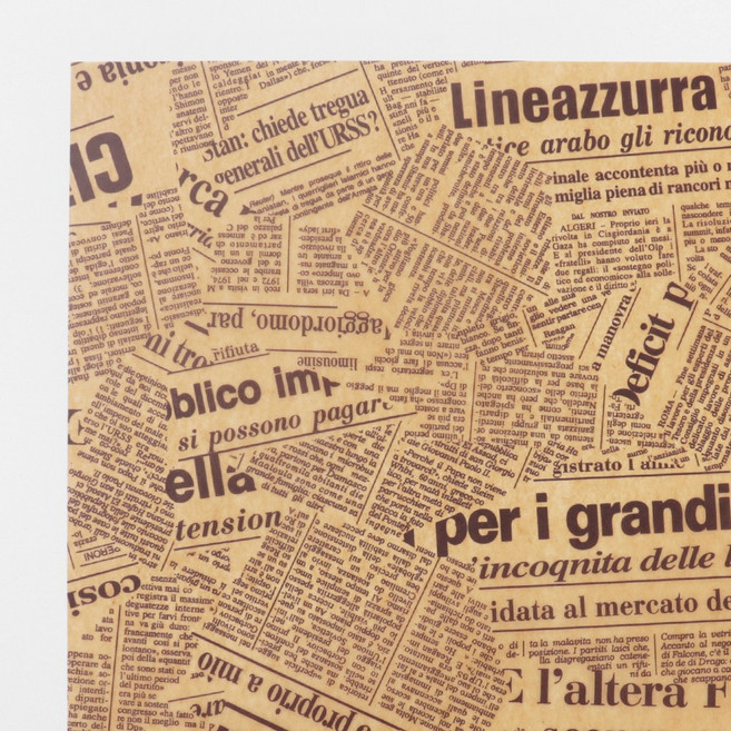 (TY)크라프트지 왁스 식품지 포장지 유산지 노루지 갈색배경초코글씨, 1개, 500개