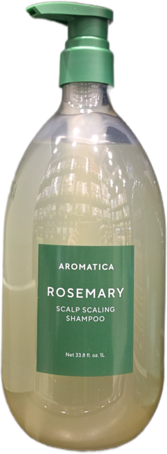 아로마티카 스칼프 스케일링 샴푸 로즈마리, 1L, 1개