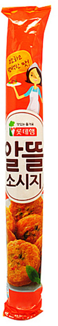 파트스캐너 PARTSCANNER 롯데햄 알뜰소세지 기타 소시지, 500g, 5개