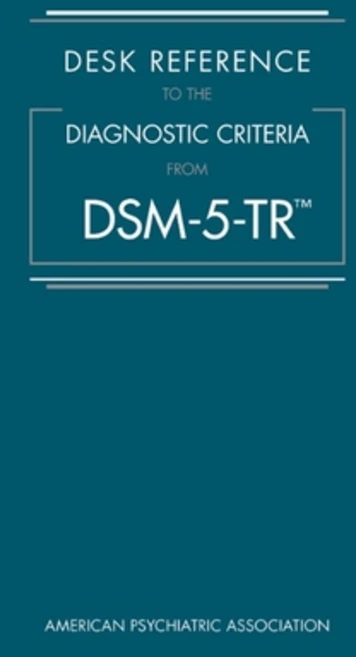 (영문도서) Desk Reference to the Diagnostic Criteria from Dsm-5-Tr(tm) Spiral, American Psychiatric Publis..., English, 9780890425800 - 쿠팡