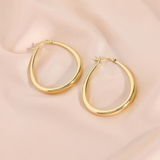 다이어트귀걸이 귀지압귀걸이 내장지방 운동없이 다이어트 귀걸이 202214kgold 후프 hollow 기하학 현대 농구 히아신스 호환