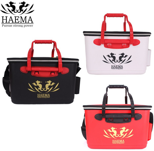 해마 하드형 밑밥통 40CM 40L 고강도 하드타입 낚시 바칸 (상세설명참조), 하드밑밥통40cm(블랙)