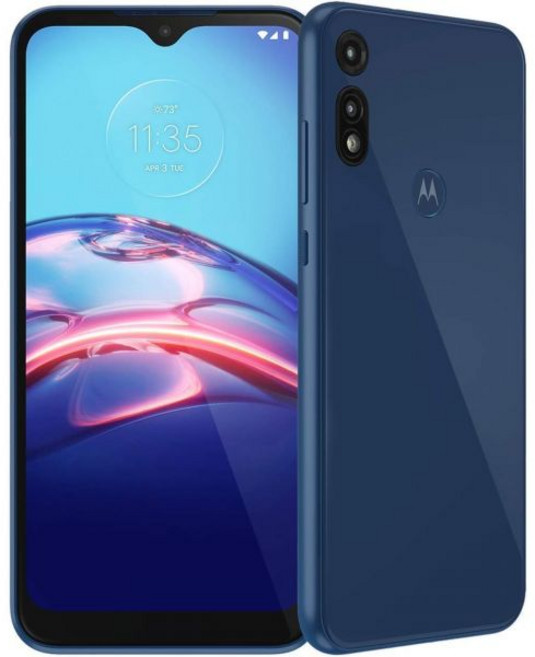 모토로라 트랙폰 잠금형 모토 E (2020) XT2052DL 32GB 저장공간 3GB RAM 6.2인치 HD+ 디스플레이 13MP 듀얼 카메라 블루 (리뉴얼), 모토로라 트랙폰 잠금형 모토 E (2020) XT205