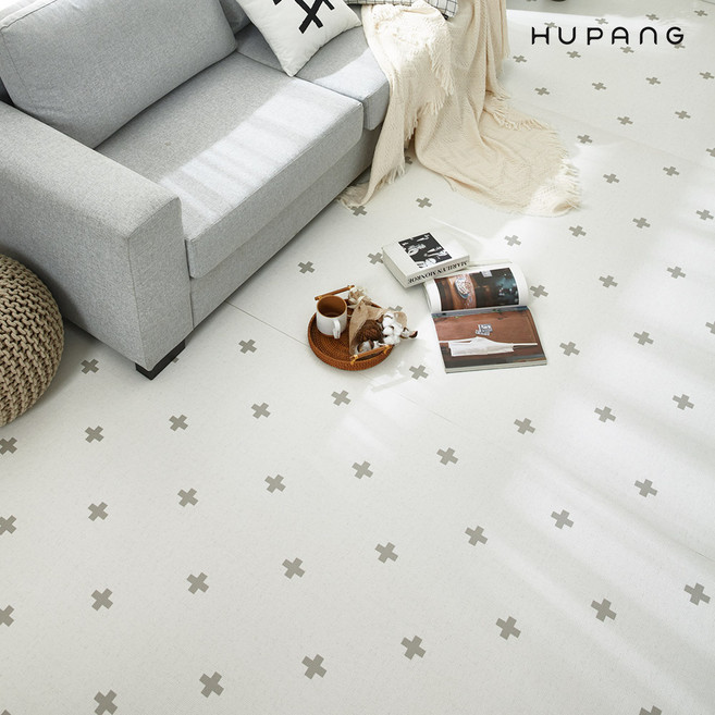 휴팡 층간소음 방지 롤매트 15mm 퓨어 크로스 유아 어린이 펫 거실 아이방 놀이방 매트