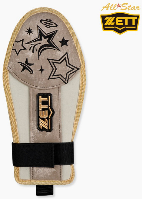 제트 올스타전 야구 슬라이딩미트 주루 장갑 타자 보호대, 1개, 나눔/골드