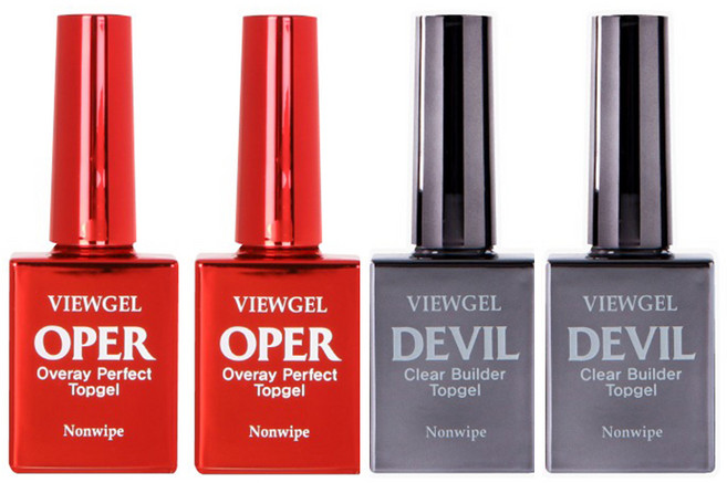 뷰젤 오빠+데빌탑젤 2+2 세트, 1개, 10g, 투명