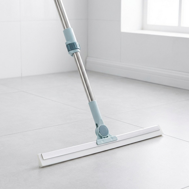 에쉬하우스 물기제거 실리콘 빗자루, 녹색, 1개