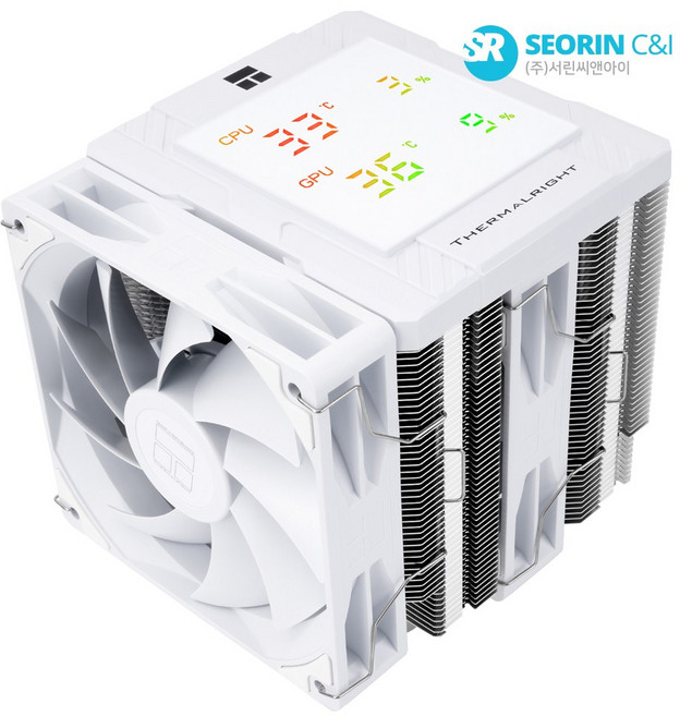 써멀라이트 Thermalright Peerless Assassin 120 Digital 서린 (화이트), 1개