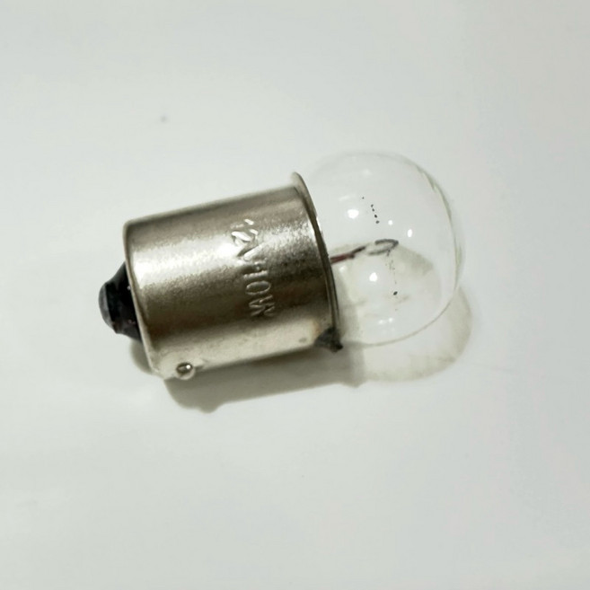 G18.5 12V 10W BA15S 牌照燈泡 剎車燈泡 方向燈泡, 1個