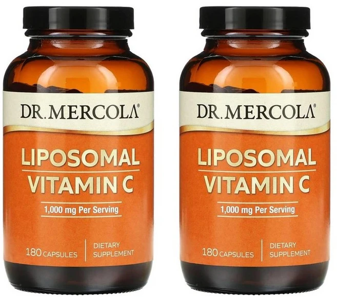 닥터 머콜라 리포조말 비타민C 500mg 캡슐 180정, 2개 - 쿠팡