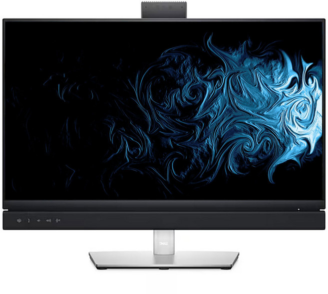 DELL C2422HE 16:9 IPS 광시야각 FHD 24인치 모니터 웹캡 탑재 스피커 내장 HDMI DP USB-C 유선 랜포트 지원, 60.47cm