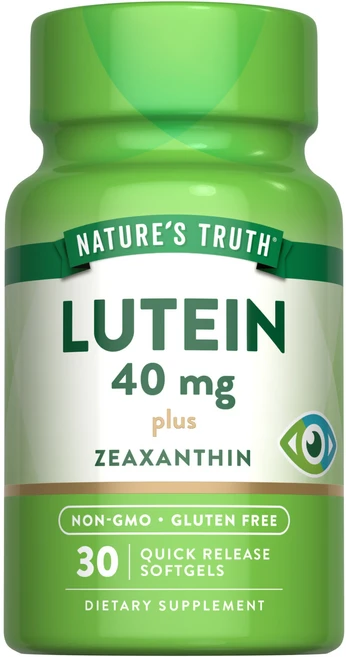 네이쳐스 트루스 루테인과 제아잔틴 40mg 소프트젤, 1개, 30정 - 쿠팡