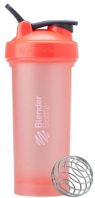 블랜더보틀 BlenderBottle 클래식 V2 쉐이커 병 보틀 거품기 828ml 코랄 - 쿠팡
