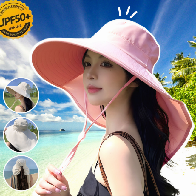 네이처플랙스 챙넓은 모자 자외선차단 아쿠아 플랩캡