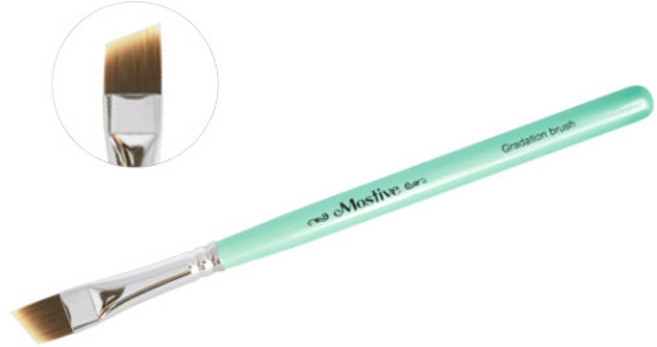 (네일브러쉬) 모스티브 그라데이션 (사선)브러쉬 15호, 1개