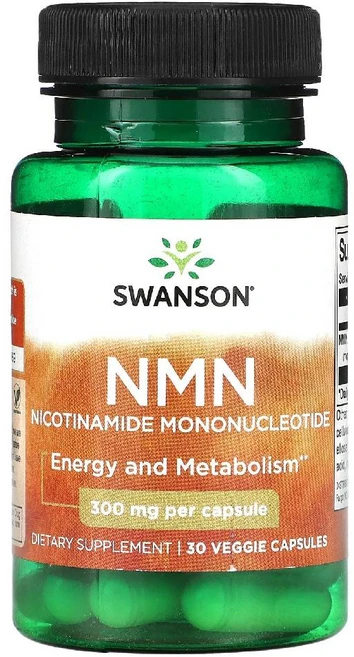 스완슨 NMN 300mg 30 베지캡슐, 1개, 30정 - 쿠팡