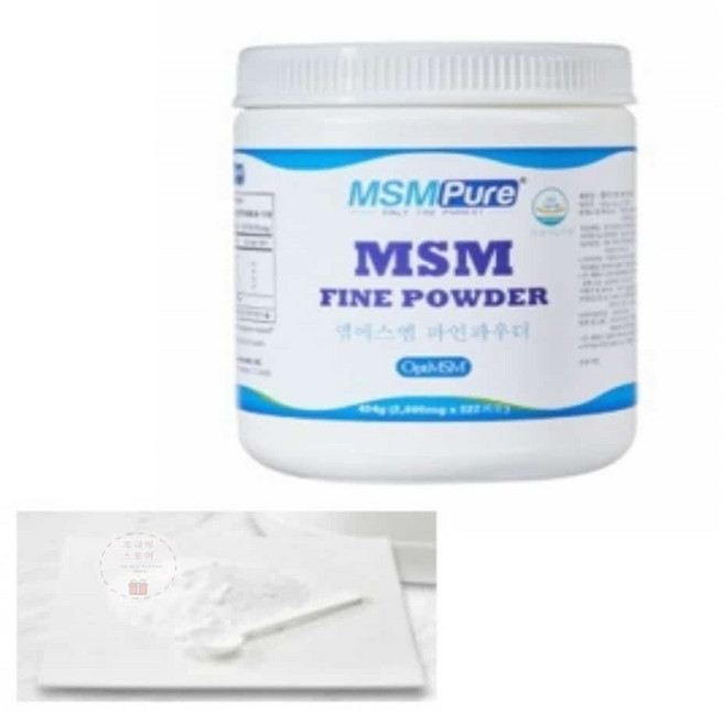 연골 관절 디메틸설폰 OPTI MSM 분말파우더 454g 관절건강, 1개