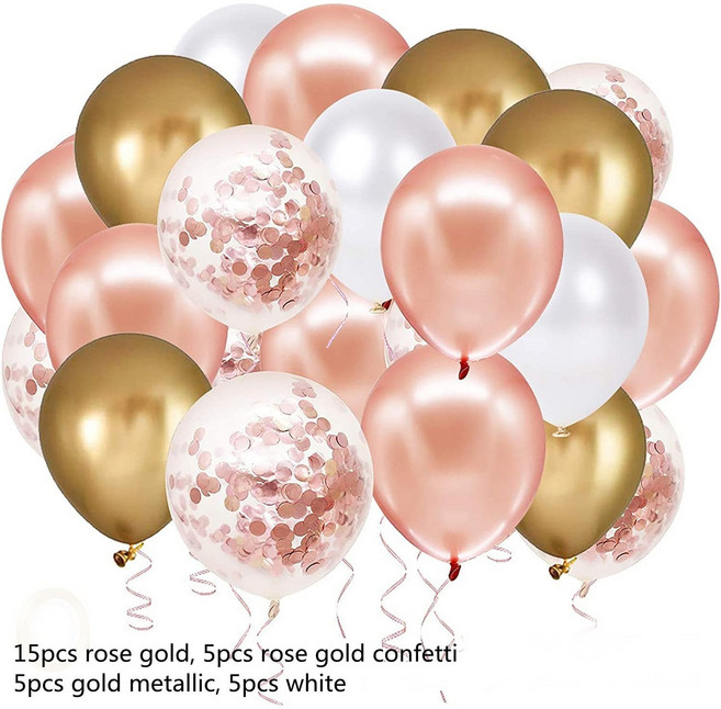 파티샵 파티풍선 크롬벌룬 메탈풍선세트, 10