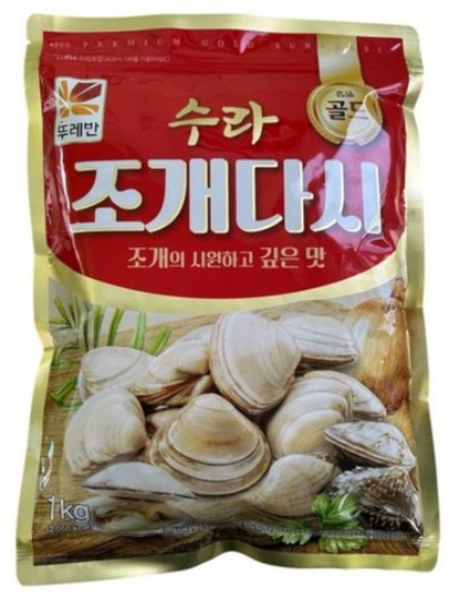 뚜레반 수라조개다시, 8개