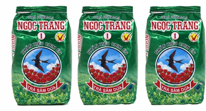 베트남판단잎차 BAO NGAN 우유맛 판단잎 블랜딩 어린잎 녹차 소분포장 420g 베트남기념품 선물, 3개, 1개입, 70g - 쿠팡