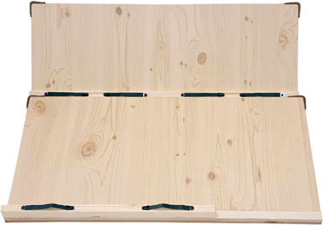 위즈독서대 스토리 2단독서대 60M2s/MDF/각도조절/ 2단 회전판, 2단 회전판-뒷판(후면)장착