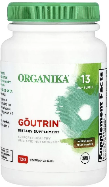 오가니카 Goutrin Cherry Fruit Powder 체리열매 분말 함유 캡슐120정, 1개, 120정 - 쿠팡
