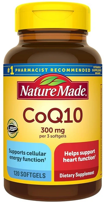 네이처메이드 코큐텐 300mg 소프트젤 120정, 1개 - 쿠팡