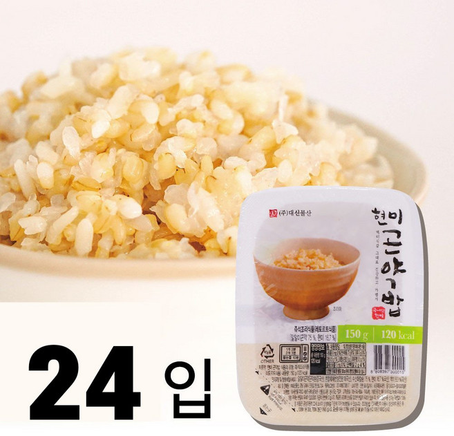 대신곤약 현미 곤약밥, 150g, 24개