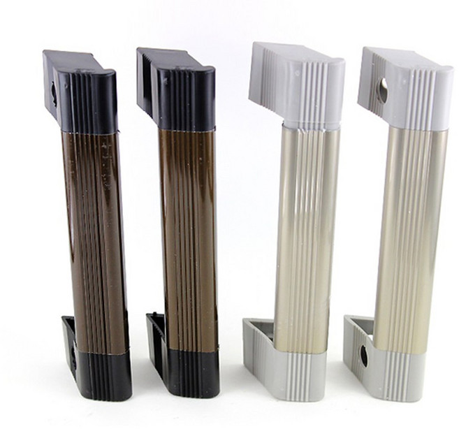 샷시문 알루미늄 손잡이, 샷시문손잡이(밤색)