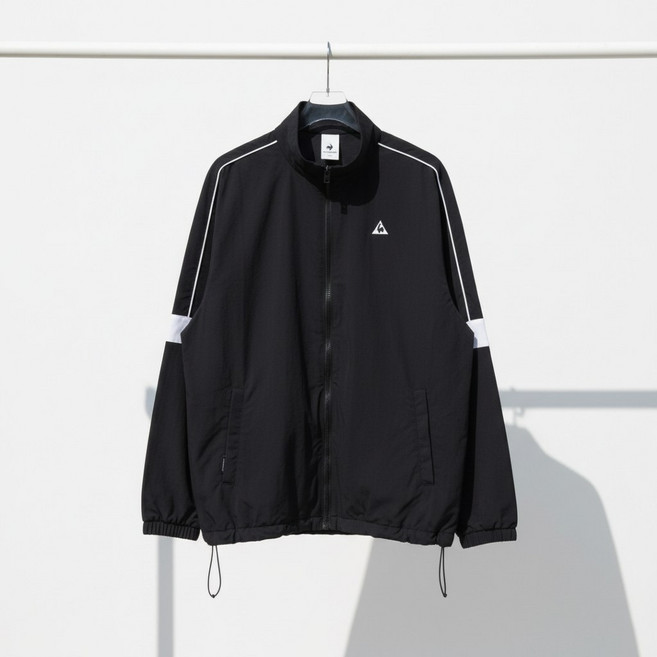 르꼬끄 유니 루즈핏 메쉬 셋업 자켓 26SS (블랙)