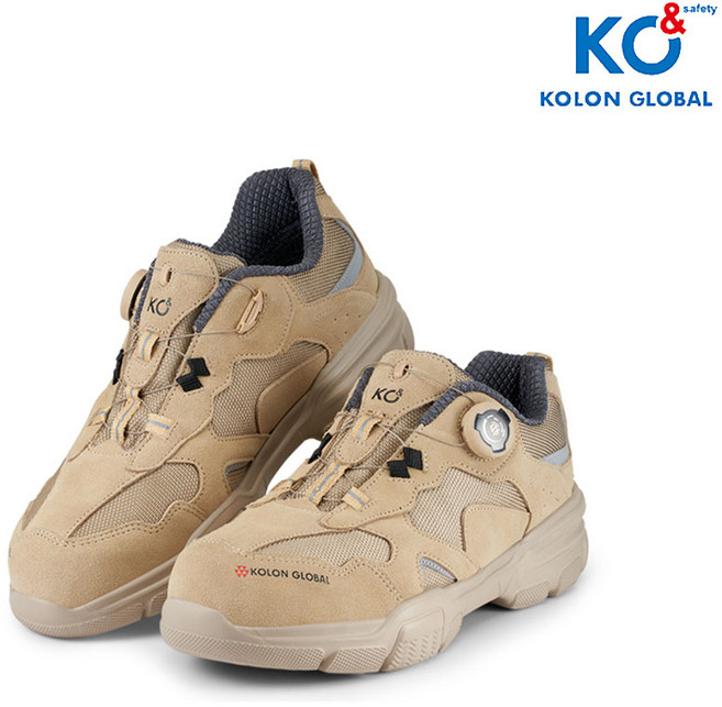 코오롱글로벌 4인치 안전화 KG-600 나노텍스 방수